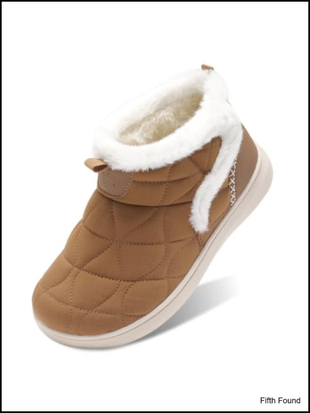 Waterproof Faux Fur Lined Winter Snow Boots Ankle Booties